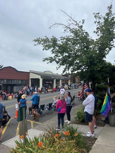 Fourth of July parade in White Salmon