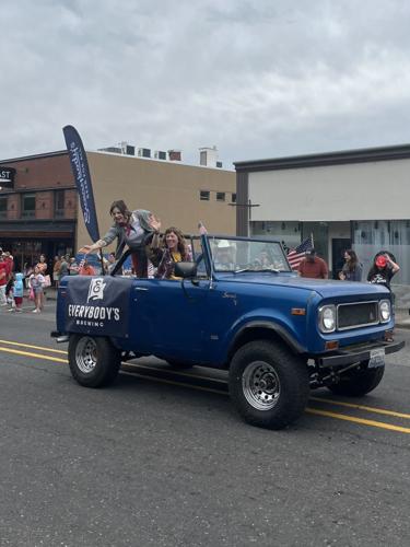 Fourth of July parade in White Salmon