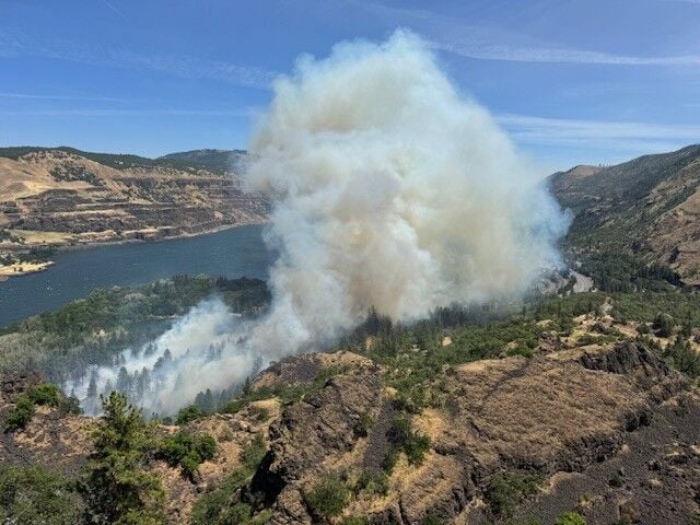 June 11 Rowena Fire GE