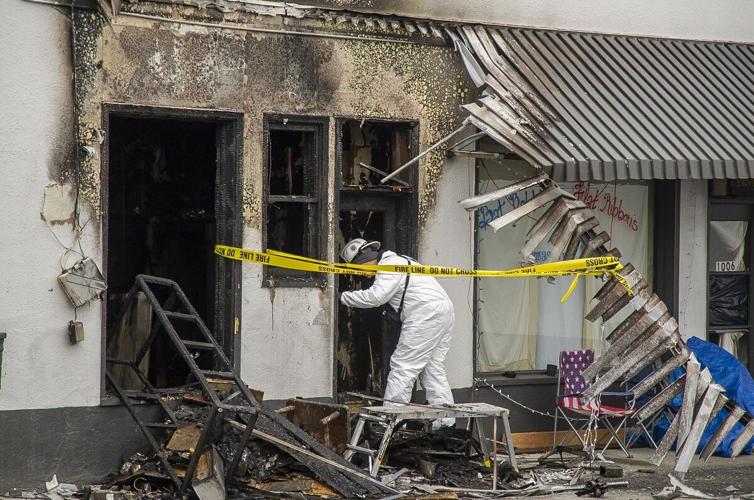 The Dalles arson fire 2022