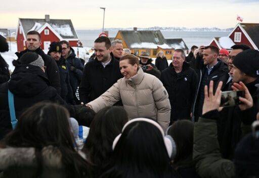 Danish Prime Minister Mette Frederiksen visited Nuuk, Greenland on January 23, 2026