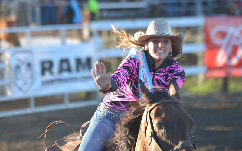Local gals ride through summer rodeo scene