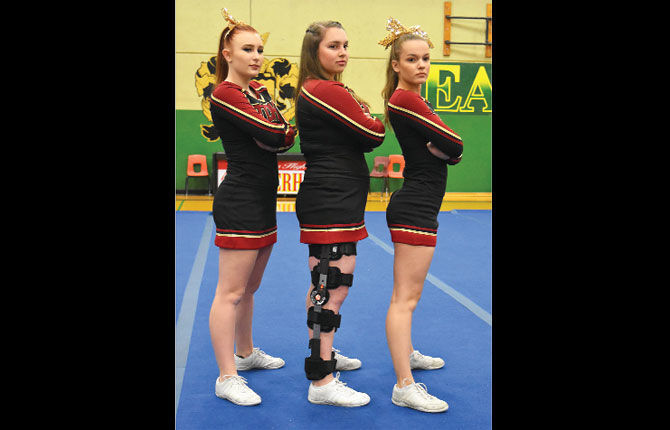 TD Cheer using Despain as an inspiration