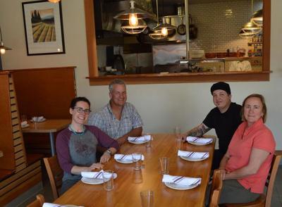 Table, kitchen blend at Pine St.