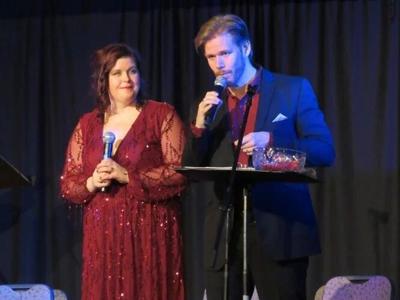 Anna Viemeister and Jeremy Griffin