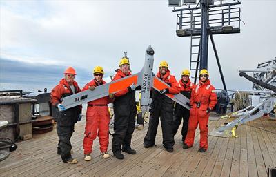 Insitu aircraft lands at Smithsonian