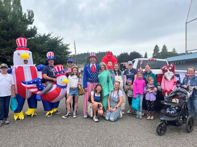 Fourth of July parade in White Salmon