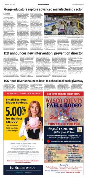 Page A-2 | E-Edition | Columbiagorgenews.com