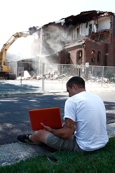 Chi Omega house demolished to make way for new one News