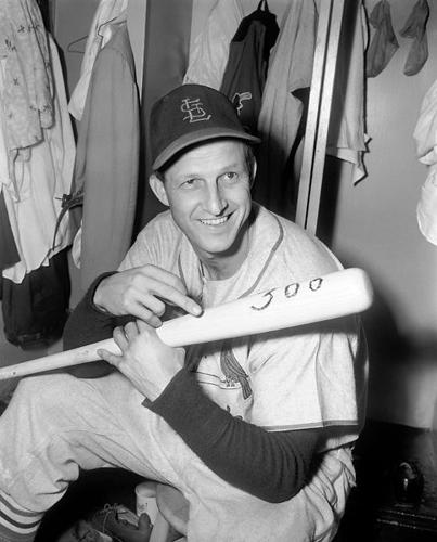 Stan Musial Autographed St. Louis Cardinals (Collage) Signature