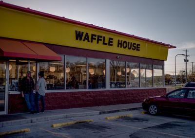 A security guard in this Waffle House who feared for his own safety fired a fatal shot