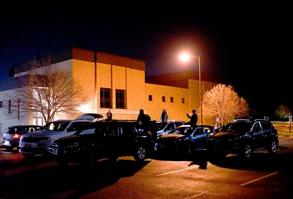 PHOTO GALLERY High school seniors return to fields for second Friday field lighting Photos