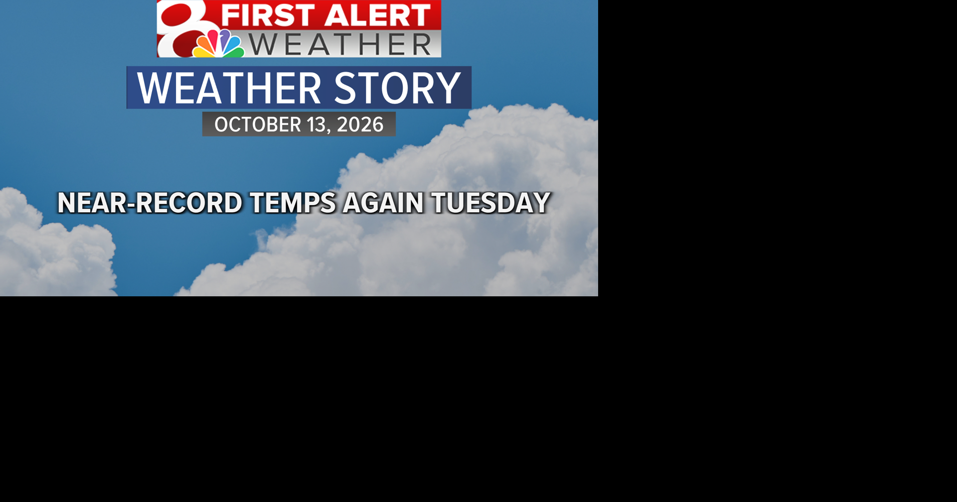 Forecast: One last hot day Tuesday before showers bring chilly temps into the weekend