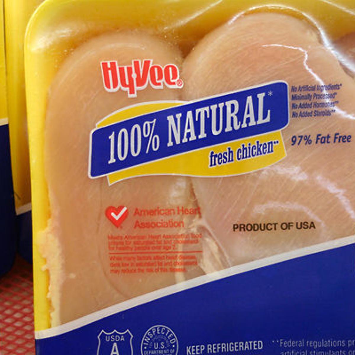No labels on meat