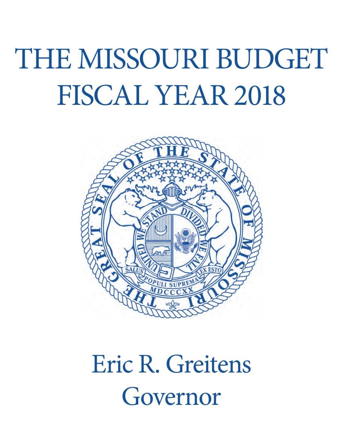 Missouri Budget fiscal year 2019 State News Missouri Budget fiscal year 2019 State News