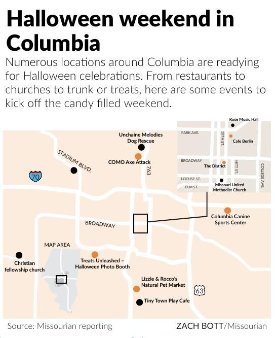 Halloween weekend in Columbia Graphics