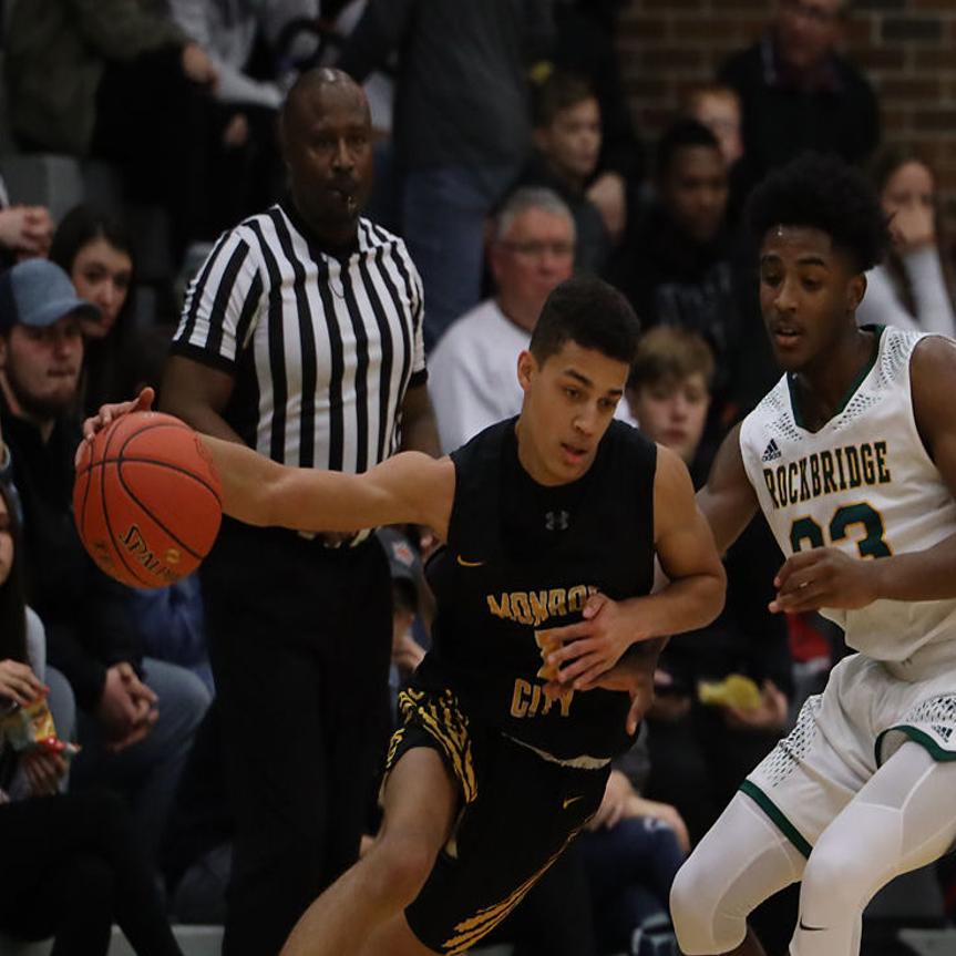 Rock Bridge Finds Offensive Footing Beats Monroe City Prep