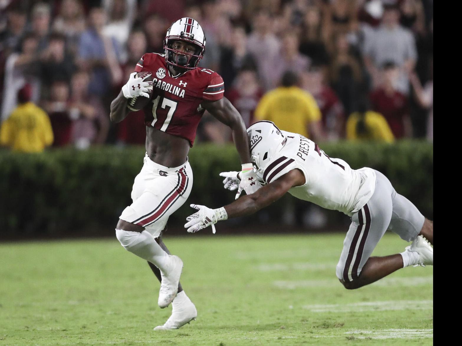 A leg above the rest: Against Mizzou, South Carolina WR Legette looks to  continue early-season havoc | Tiger Kickoff | columbiamissourian.com