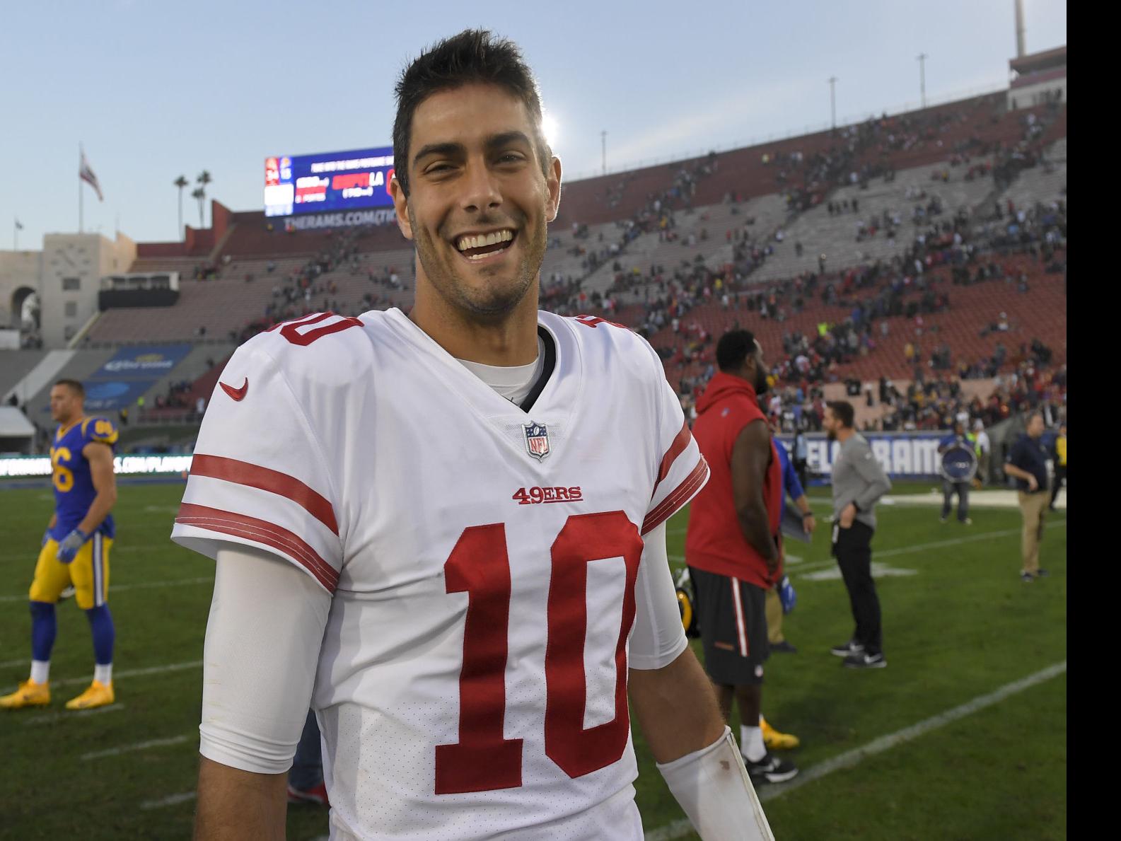 BREAKING: Jimmy Garoppolo Is Signing With The Las Vegas Raiders - Daily  Snark