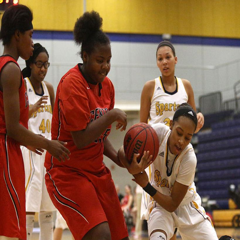 Battle Girls Basketball Cruises To Win Over Springfield Central