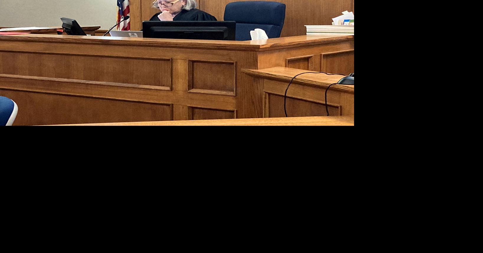 Circuit Judge Leslie Schneider attends the status conference News