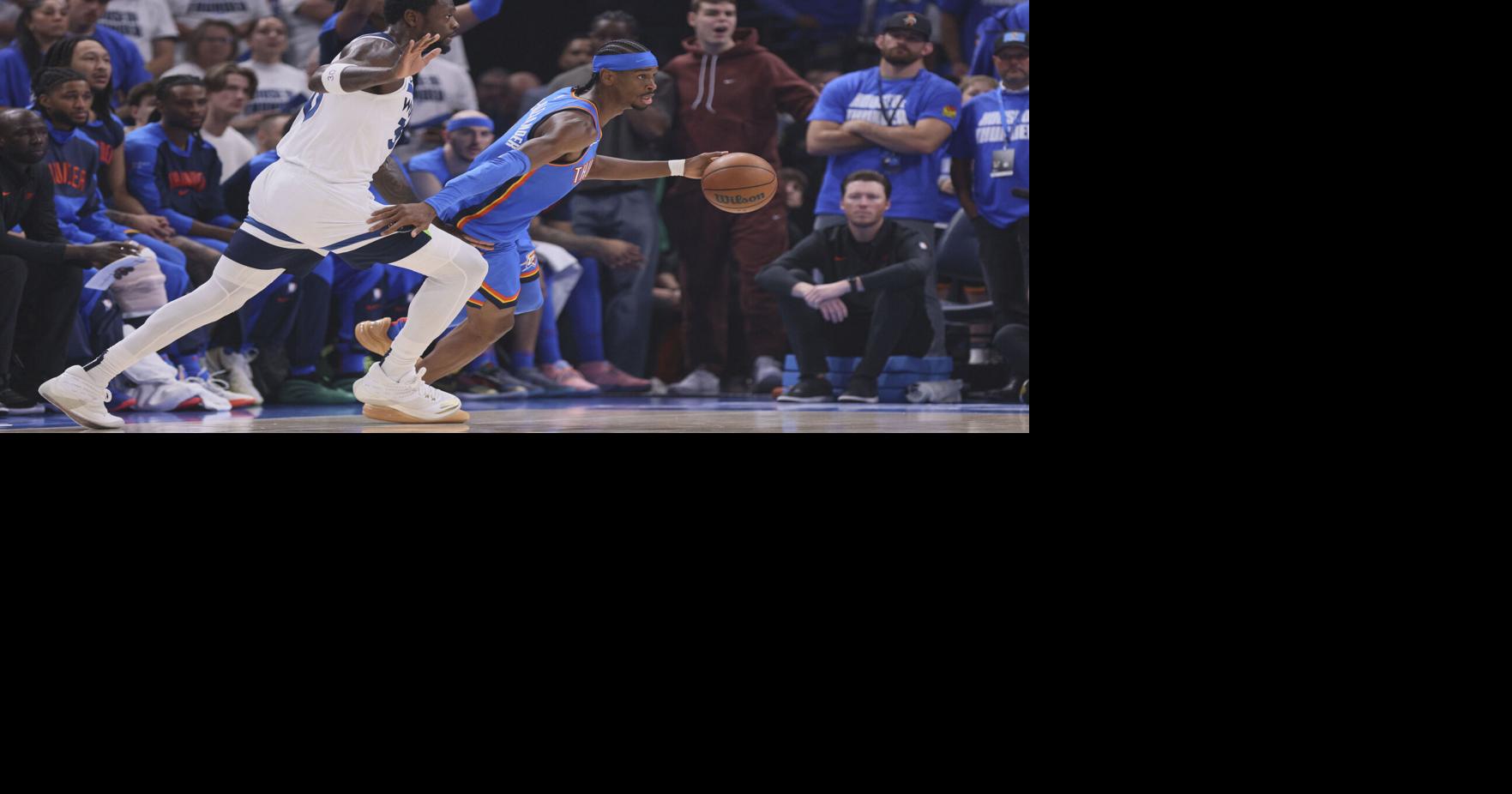 Thunder Timberwolves Basketball