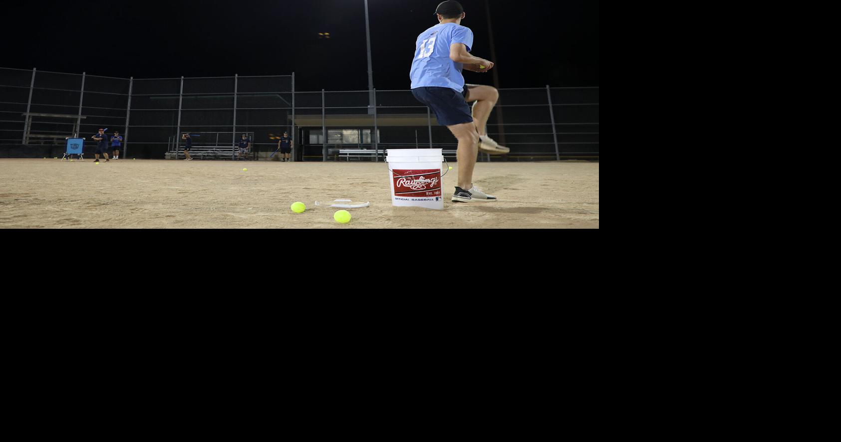 Balle de baseball en plastique Blitzball Curve