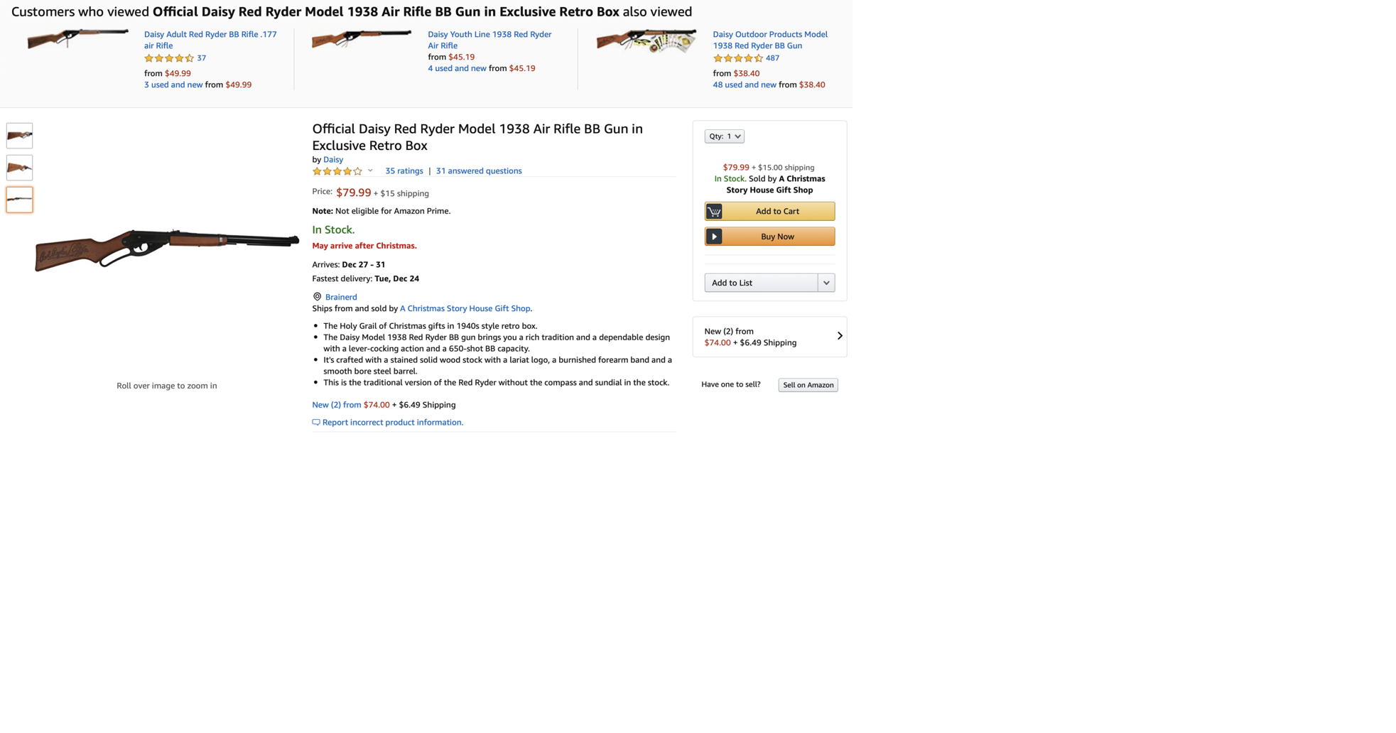 Red Ryder Model 1938 Air Rifle BB Gun | Visuals | columbiamissourian.com