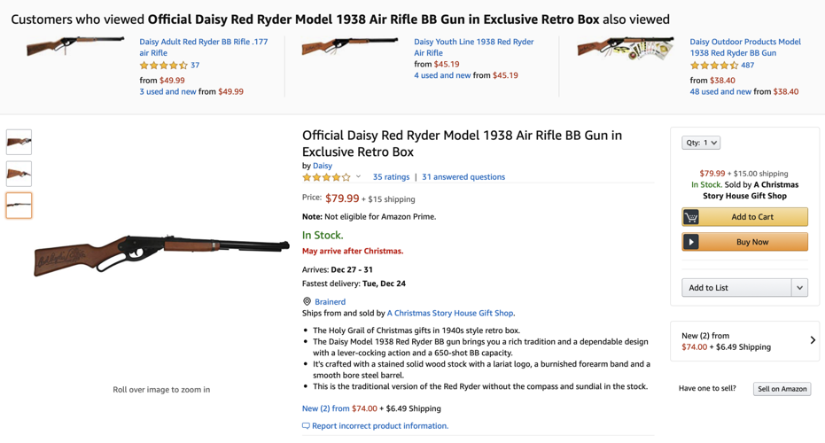 I'm looking into buying this airsoft gun to shoot cans, is it any