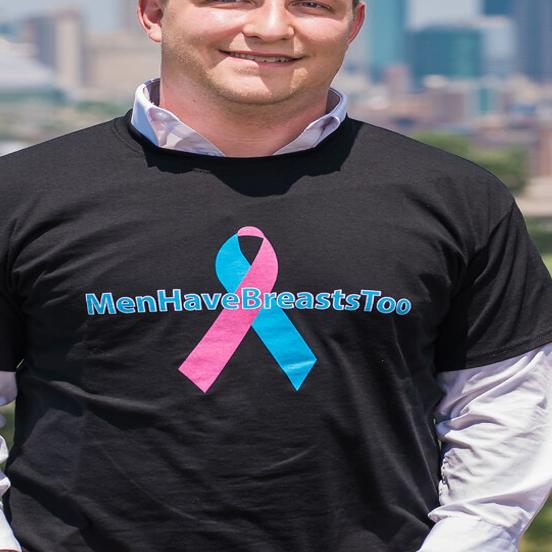 How a male breast cancer survivor fights the stigma