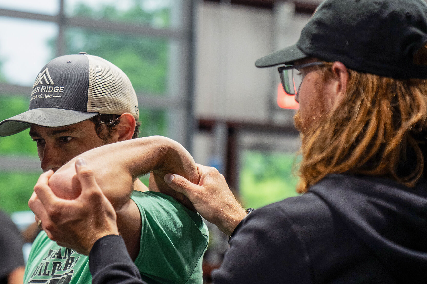 Going one more: Jacob Schmidt carries his village 138 miles in