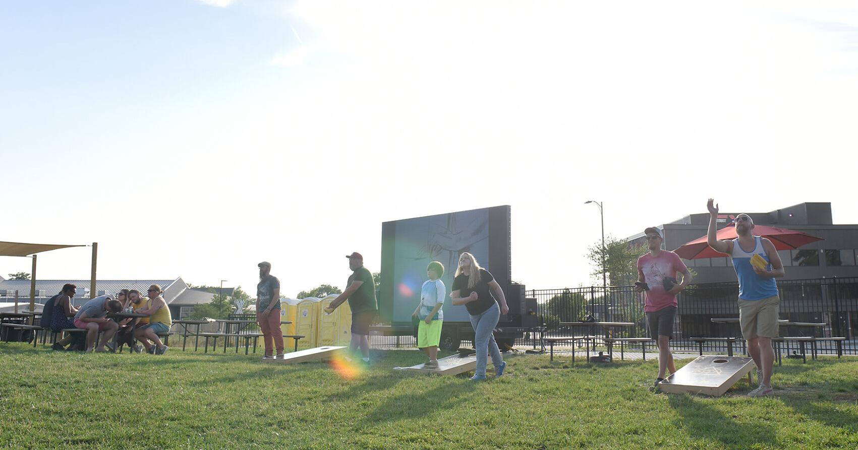 Arcade District hosts first ever cornhole tournament - Vimarsana News