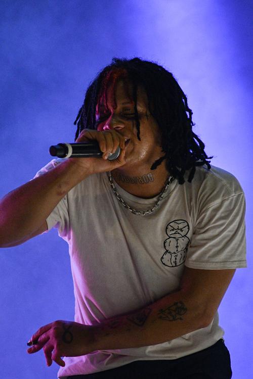 Trippie Reddat performs his new song