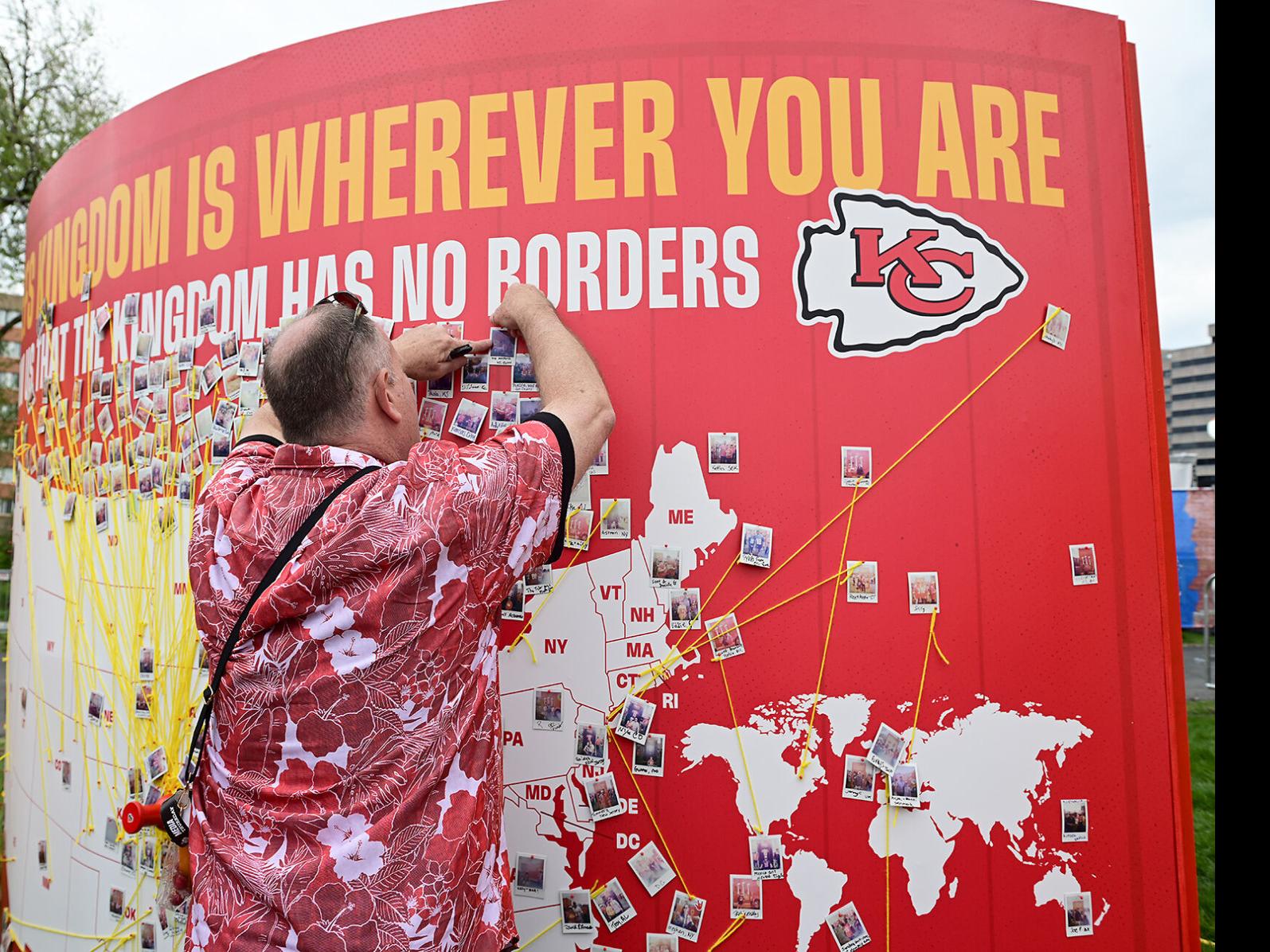 Fans from around the country flock to Kansas City for the NFL Draft, Pro  Sports