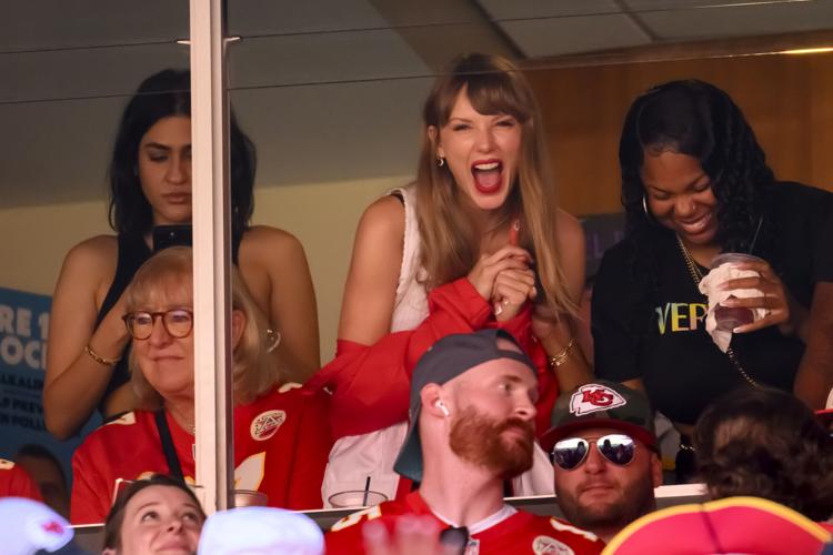 Travis Kelce jersey sales surge after Taylor Swift's appearance at