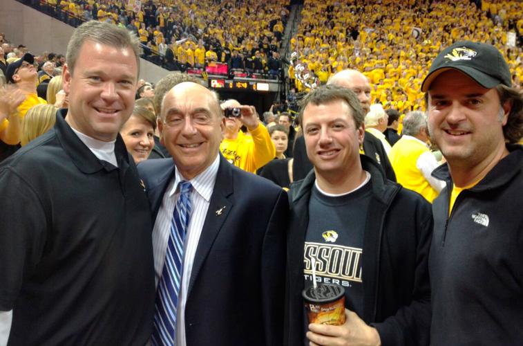 Ed Ismert, Dick Vitale, Andrew Giangreco and Tom Krebs stand for a photo