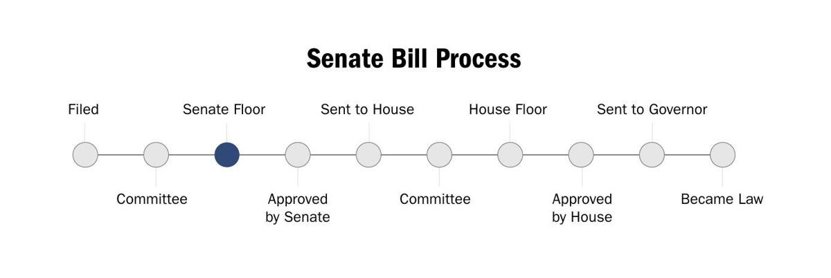 Senate Bill On Senate Floor Graphics Columbiamissourian Com