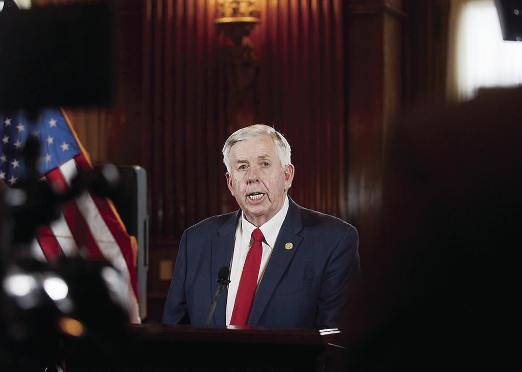 Gov Parson Declares Emergency For Missouri Covid 19 Columbiamissourian Com