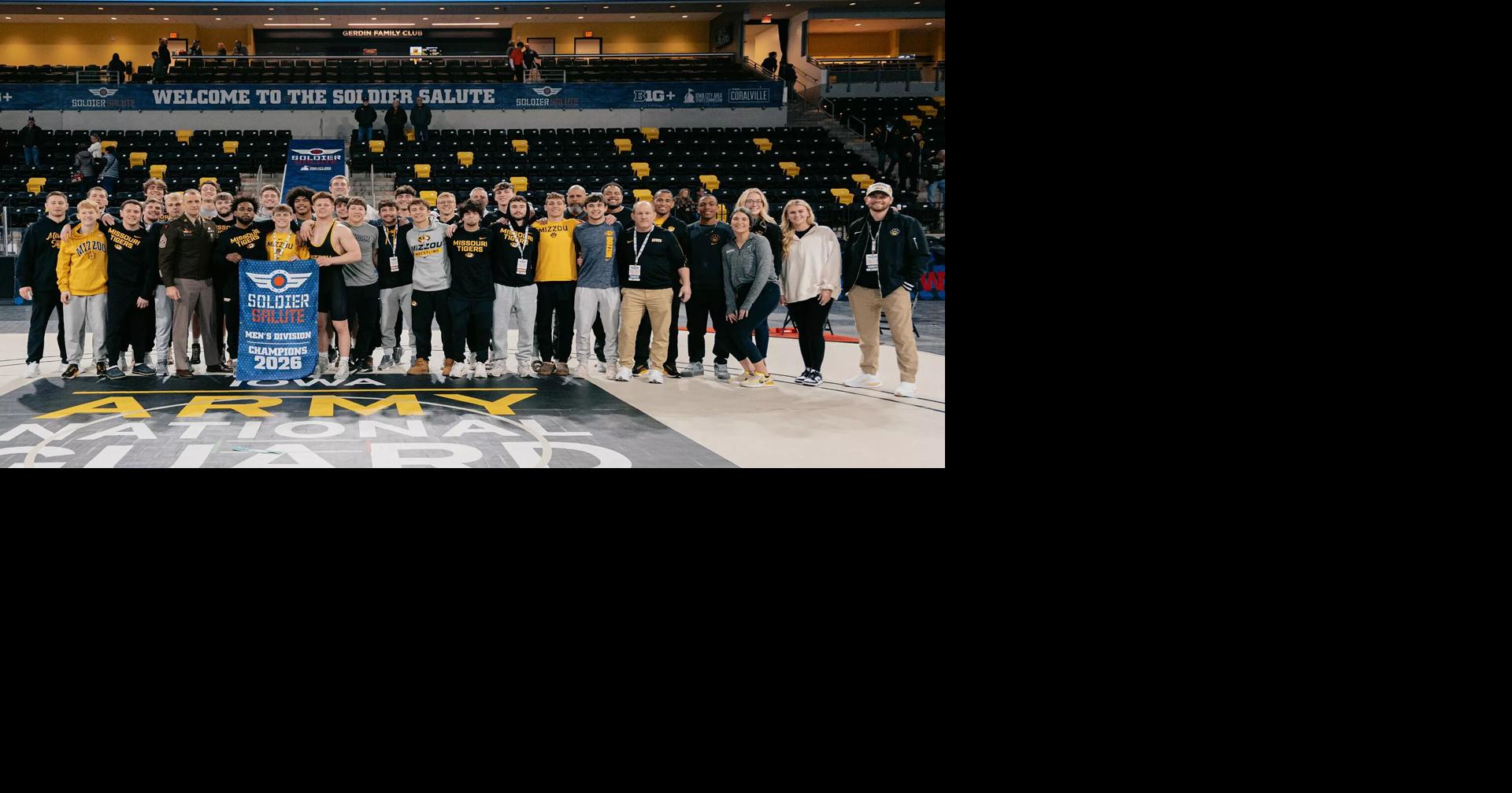 Mizzou Wrestling Wins Soldier Salute, Crowns 3 Champions - salute news from Columbia Missourian