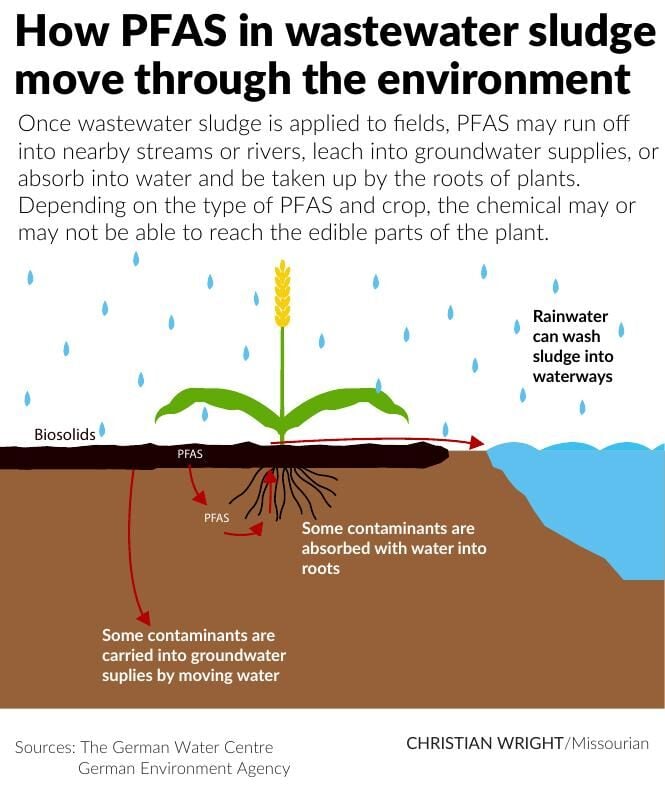 Research raises questions about safety of wastewater sludge 