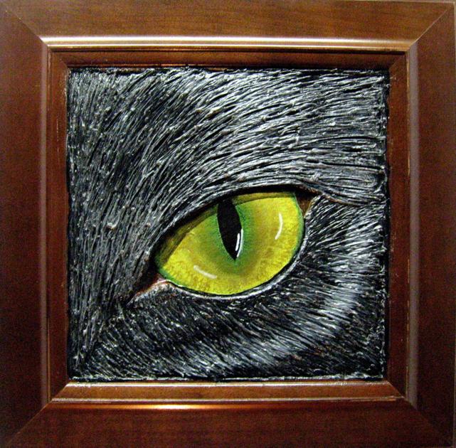 Arttalk Local Artist Produces Textured Paintings Most Recently