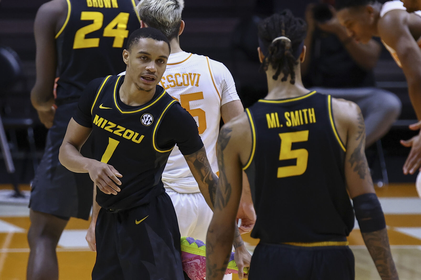 mizzou basketball uniforms