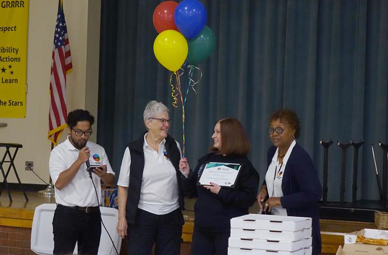 Smithton's Long, other CPS teachers celebrated with Worley Street