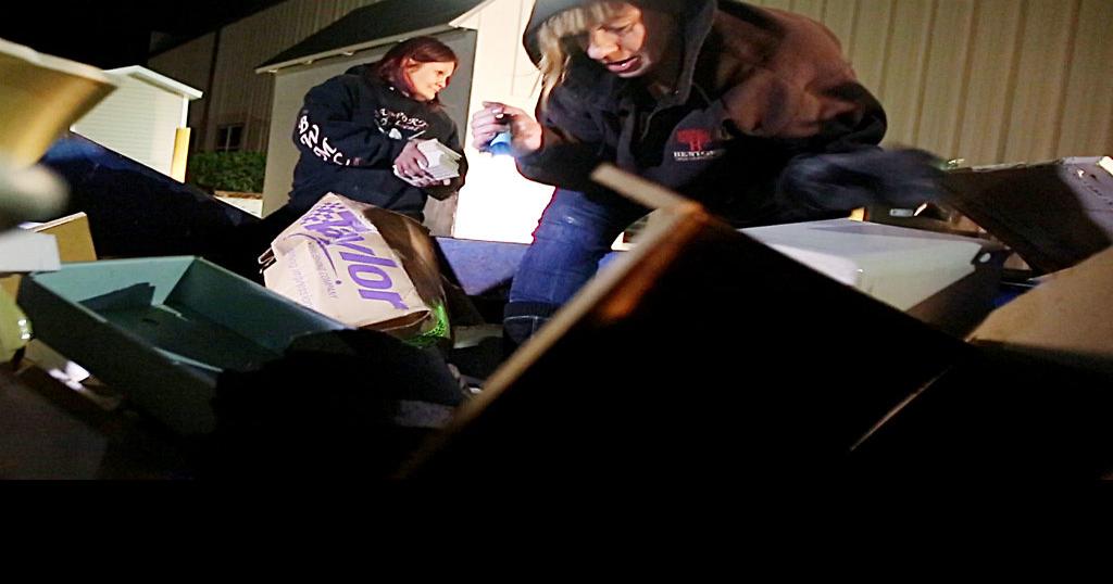 Dumpster Diving Divas rummage for buried treasure Local