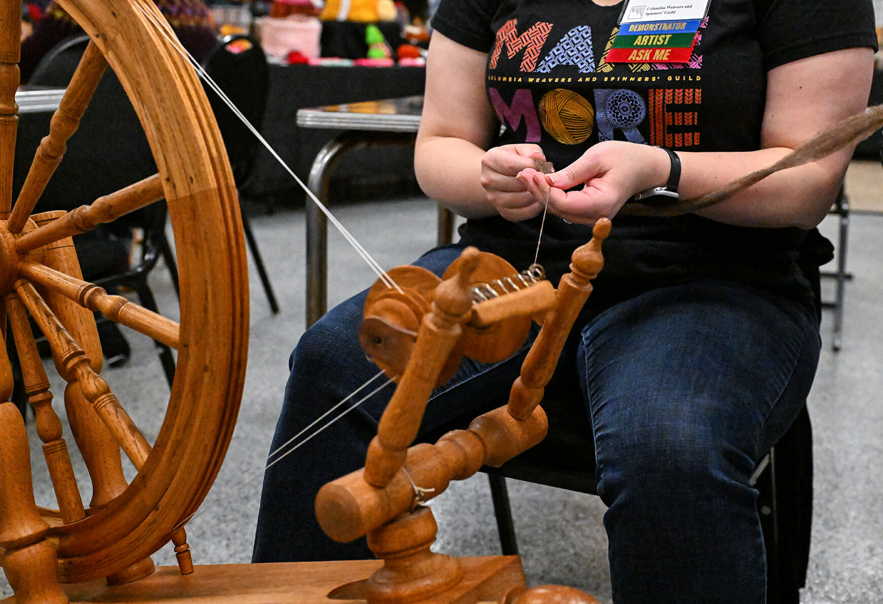 Columbia Weavers and Spinners' Guild showcases handmade art for