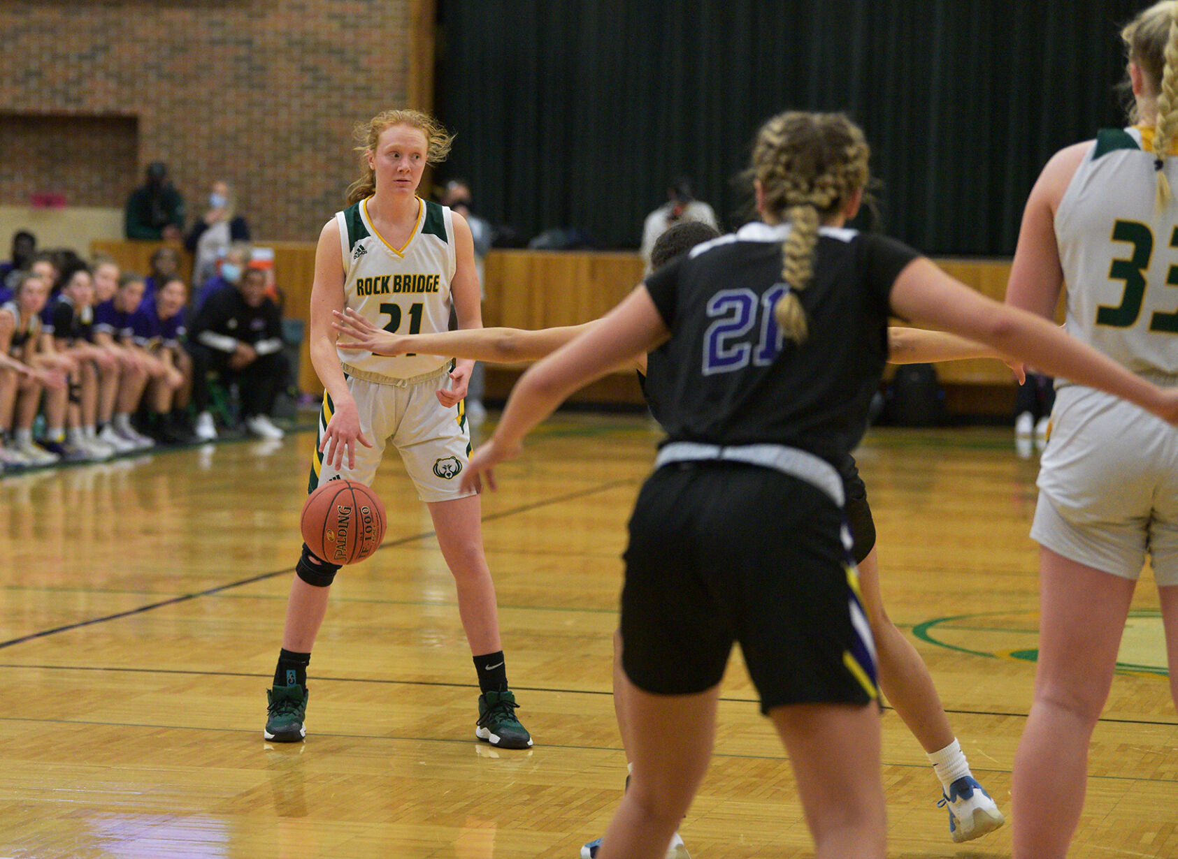 Kroenke honored for eclipsing 1 000 points as Rock Bridge girls