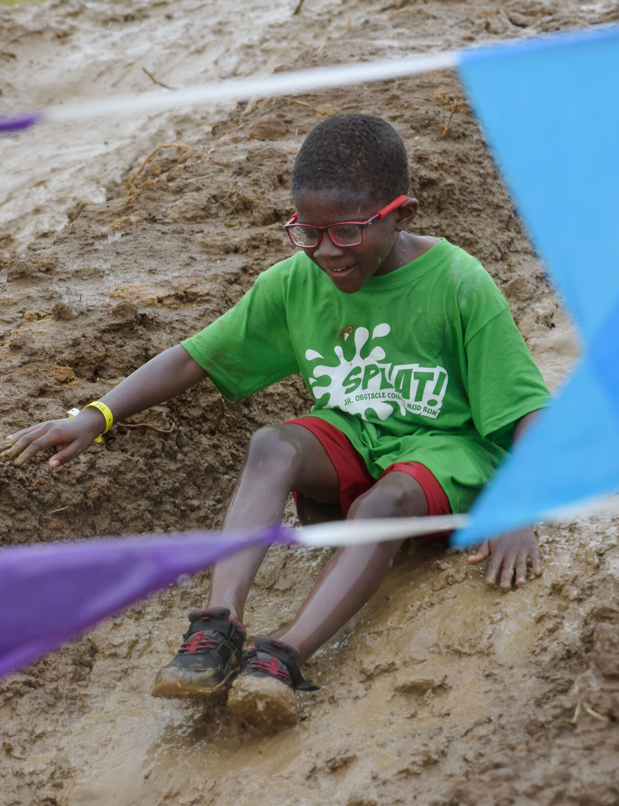 The 2021 Splat Jr. Obstacle Course Mud Run, in photos