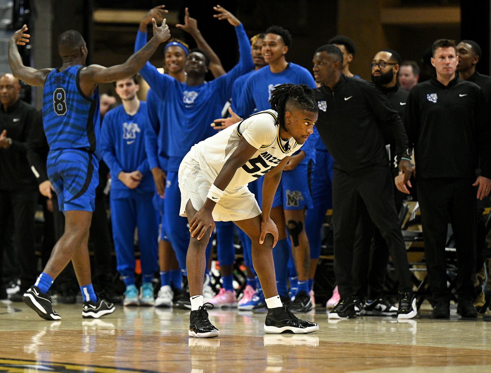 Mizzou Scoring Halted In Second Half As Tigers Tumble Vs. Memphis At ...