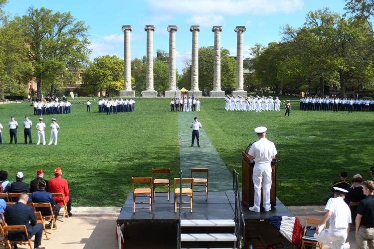 ROTC students continue centuries-old tradition in joint services ...