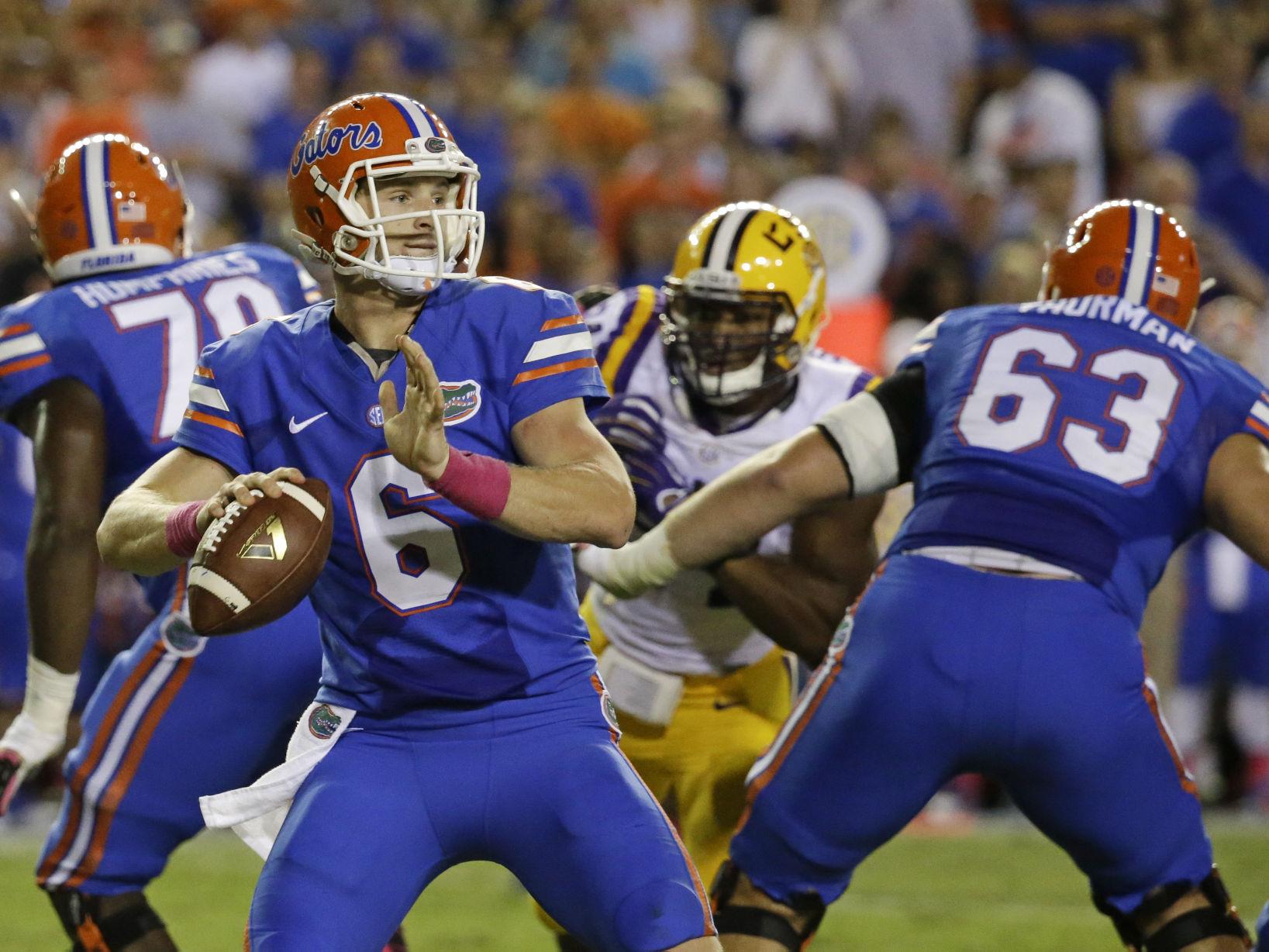 Florida turns away Tennessee after losing quarterback Jeff Driskel